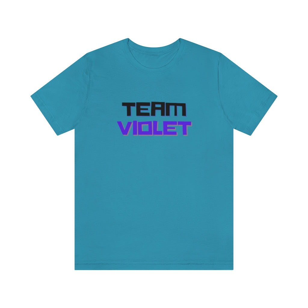Team Violet Unisex Jersey Short Sleeve Tee