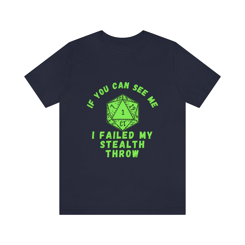 Failed Stealth Throw Unisex Jersey Short Sleeve Tee