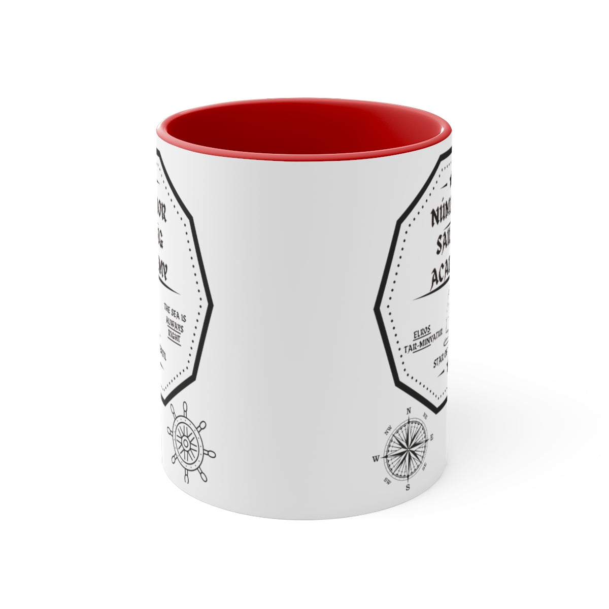 Numenor Sailing Academy Accent Coffee Mug, 11oz