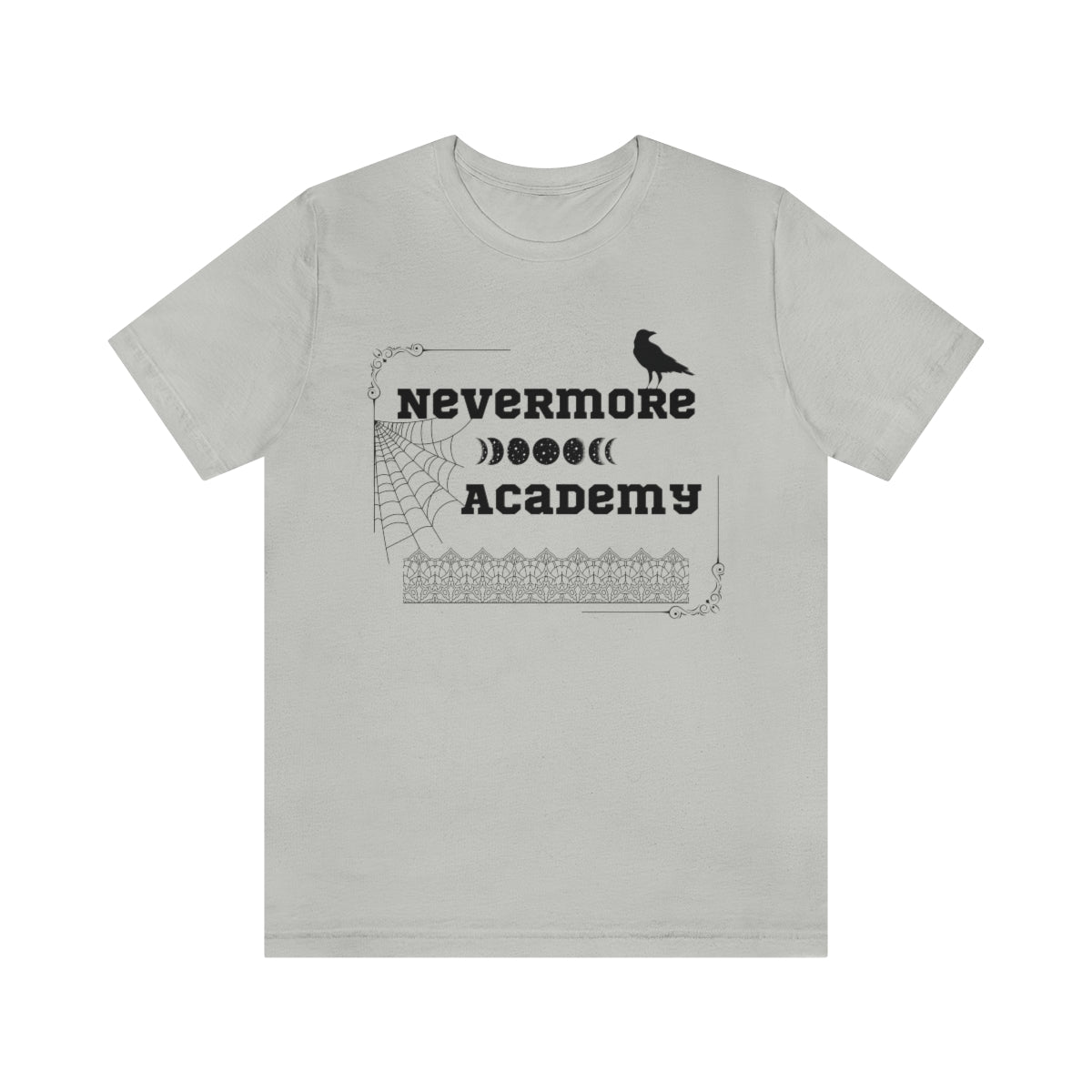 Nevermore Academy Unisex Jersey Short Sleeve Tee
