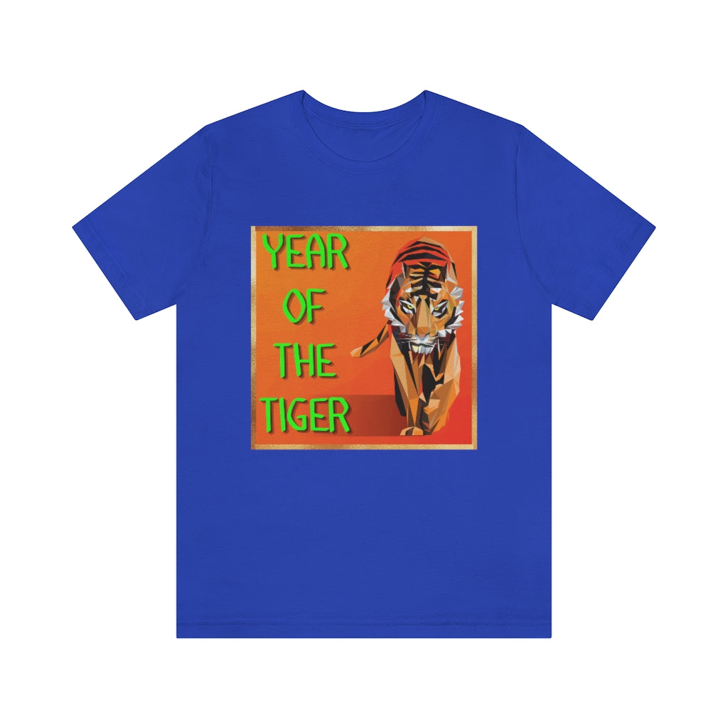 Year of the Tiger Chinese New Year Unisex Jersey Short Sleeve Tee
