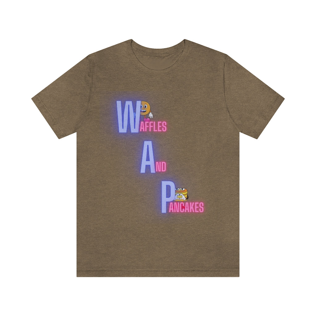Waffles and Pancakes Unisex Jersey Short Sleeve Tee