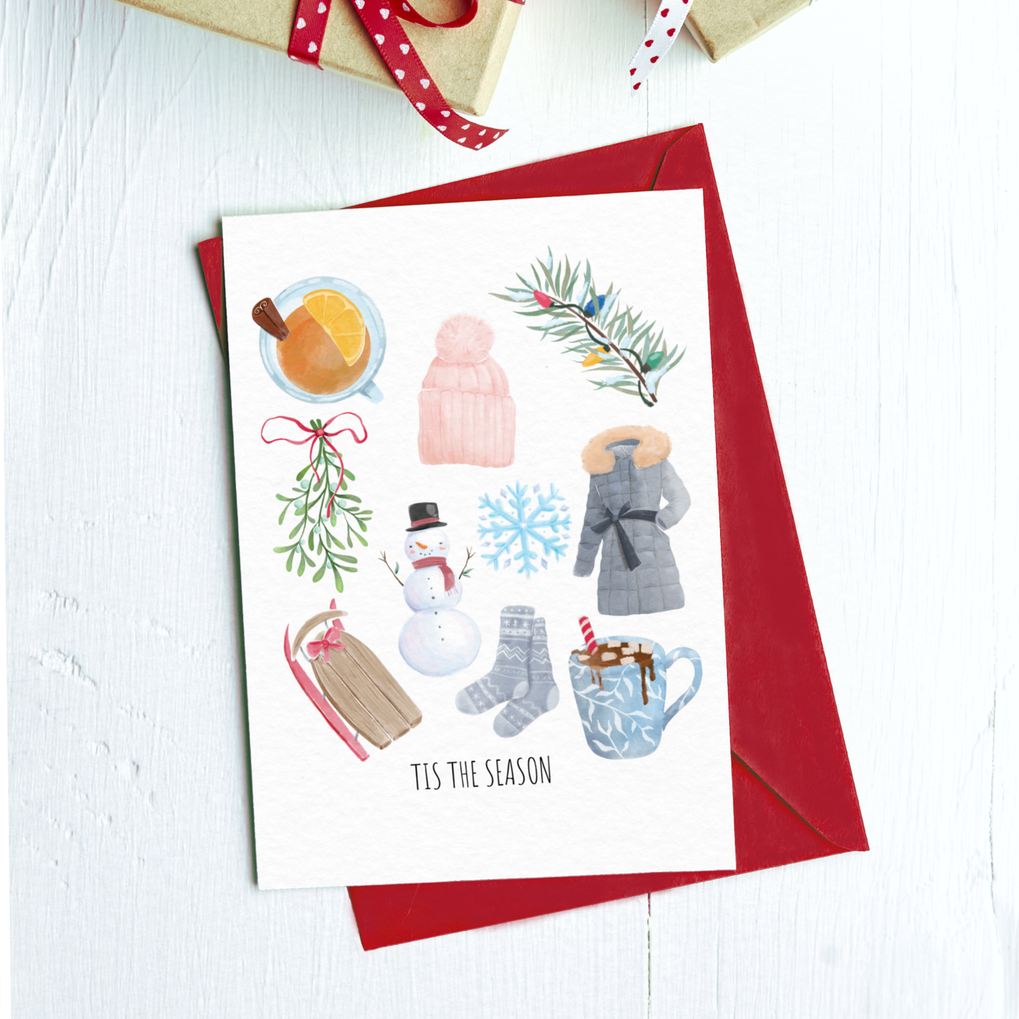 Big Moods - Tis The Season Greeting Card
