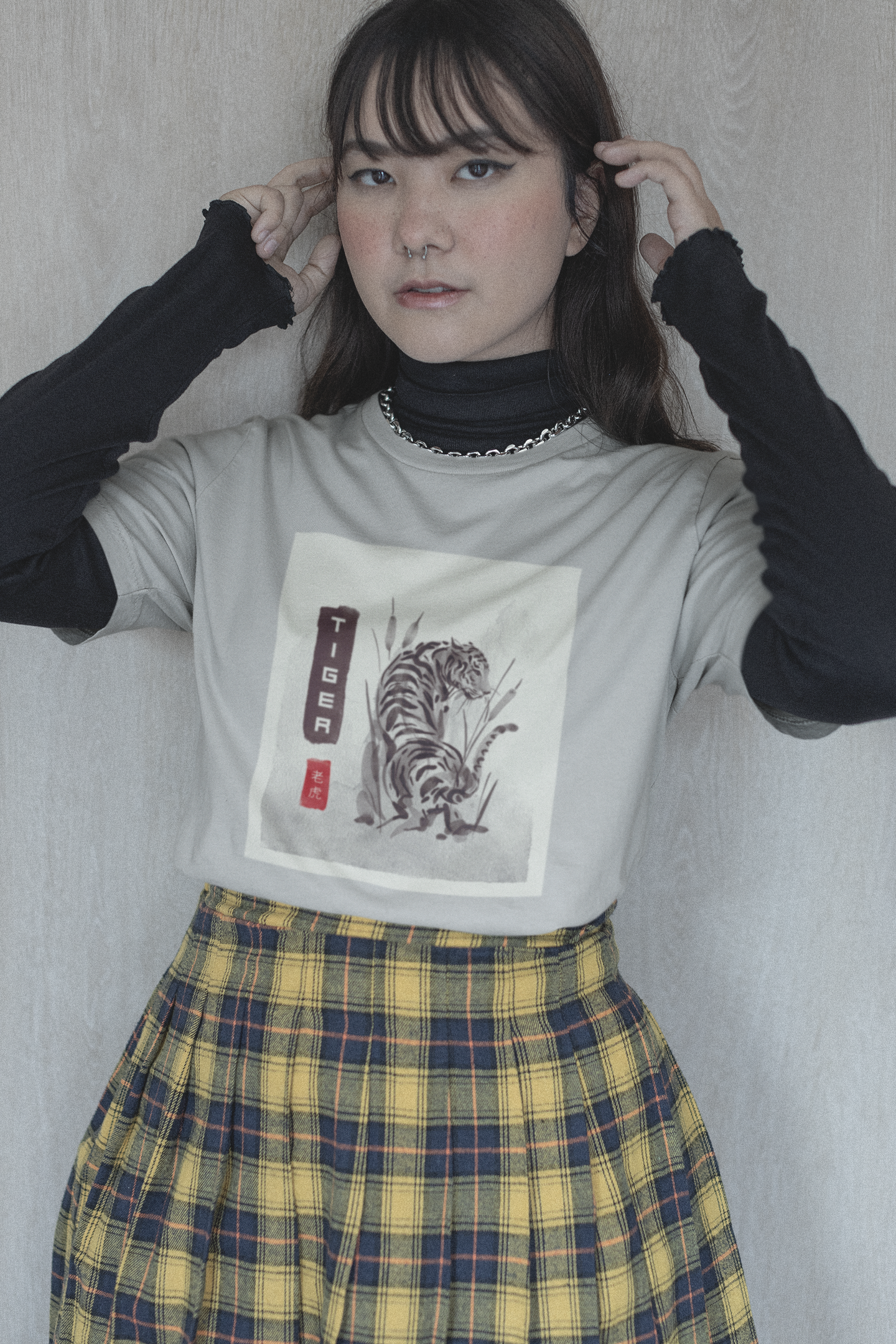 Year of the Tiger Watercolor Unisex Jersey Short Sleeve Tee