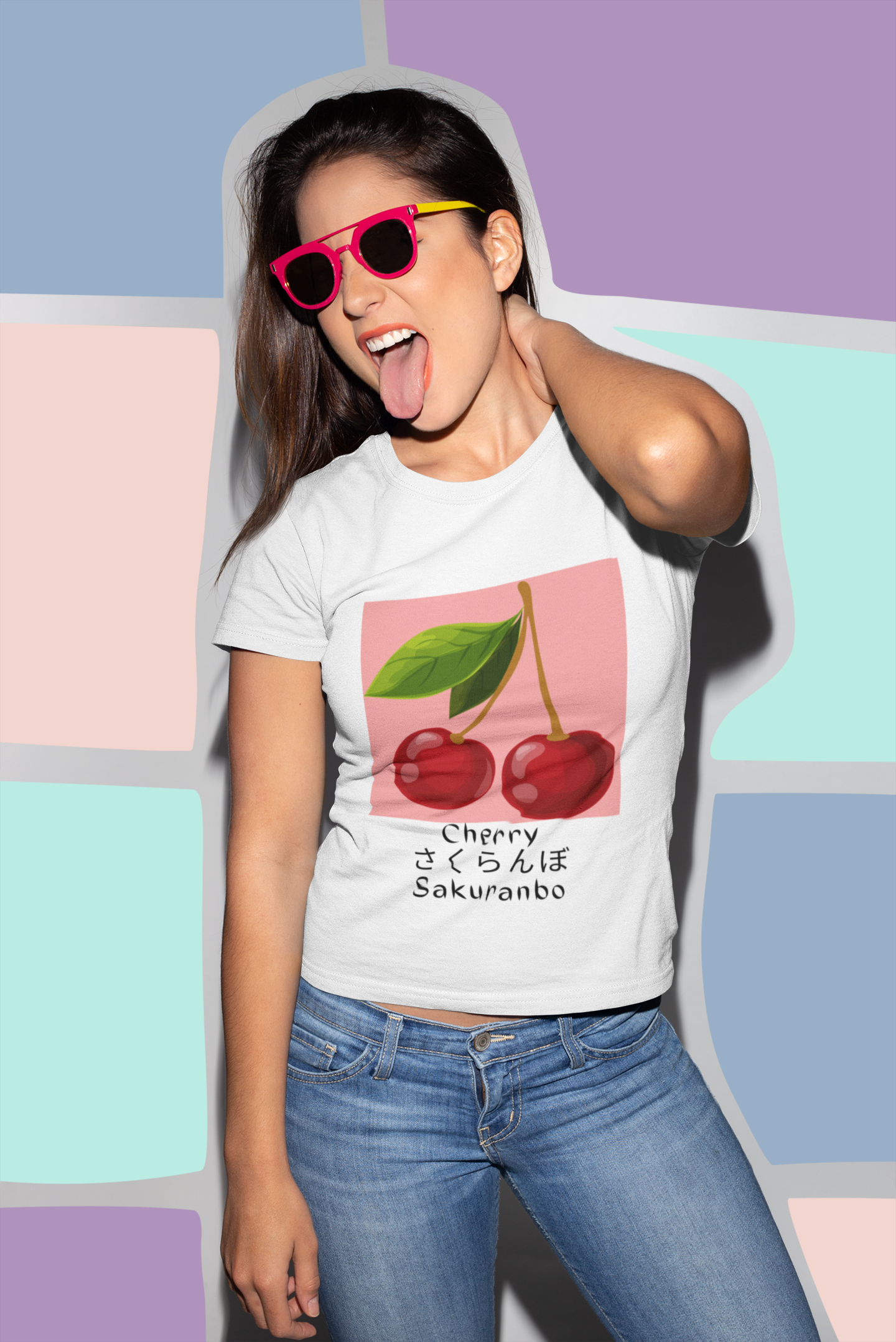 Cherry Sakuranbo Unisex Jersey Short Sleeve Tee