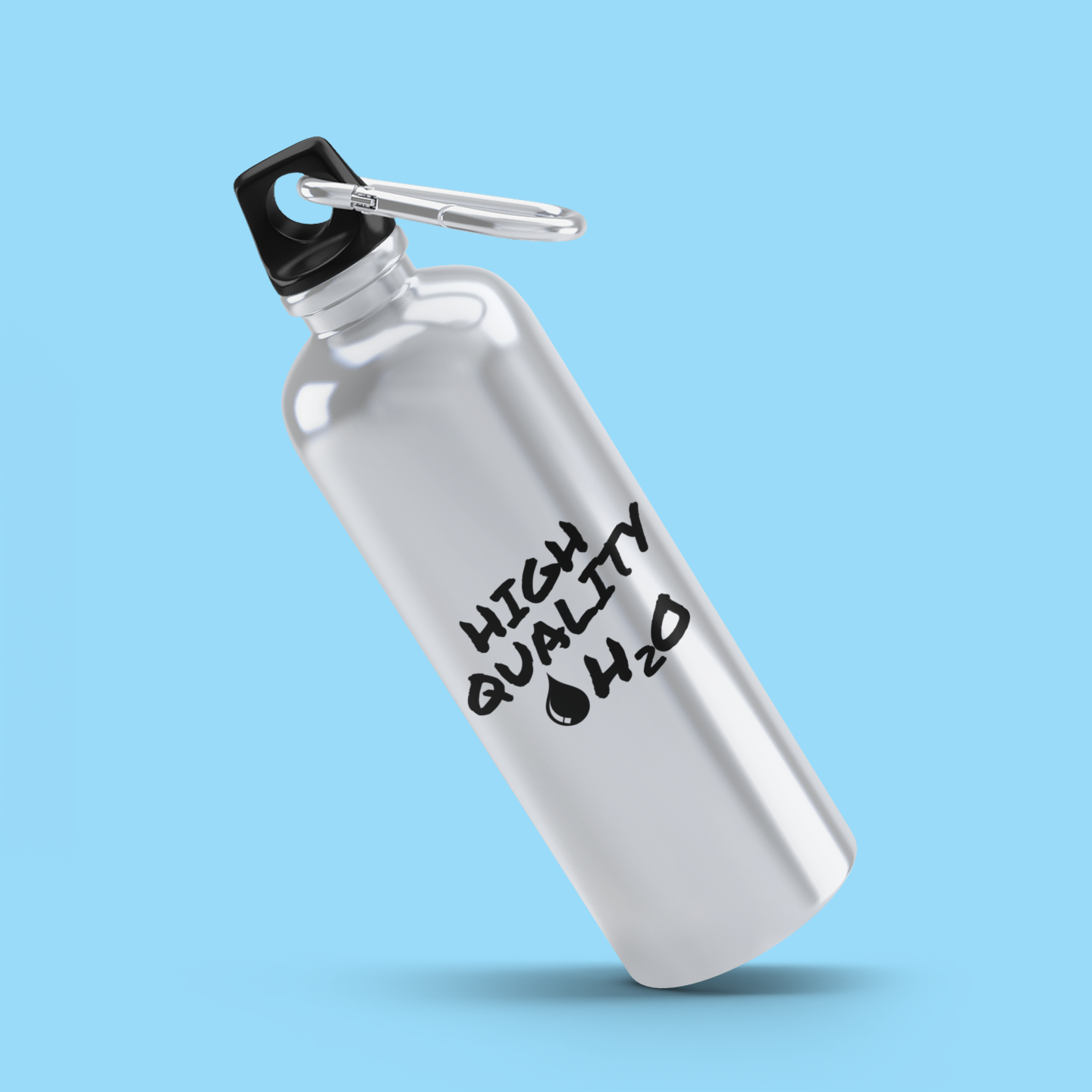 High Quality H2O Vinyl decal for laptop, car, window, mirror, bumper, mug, water bottle, or more!
