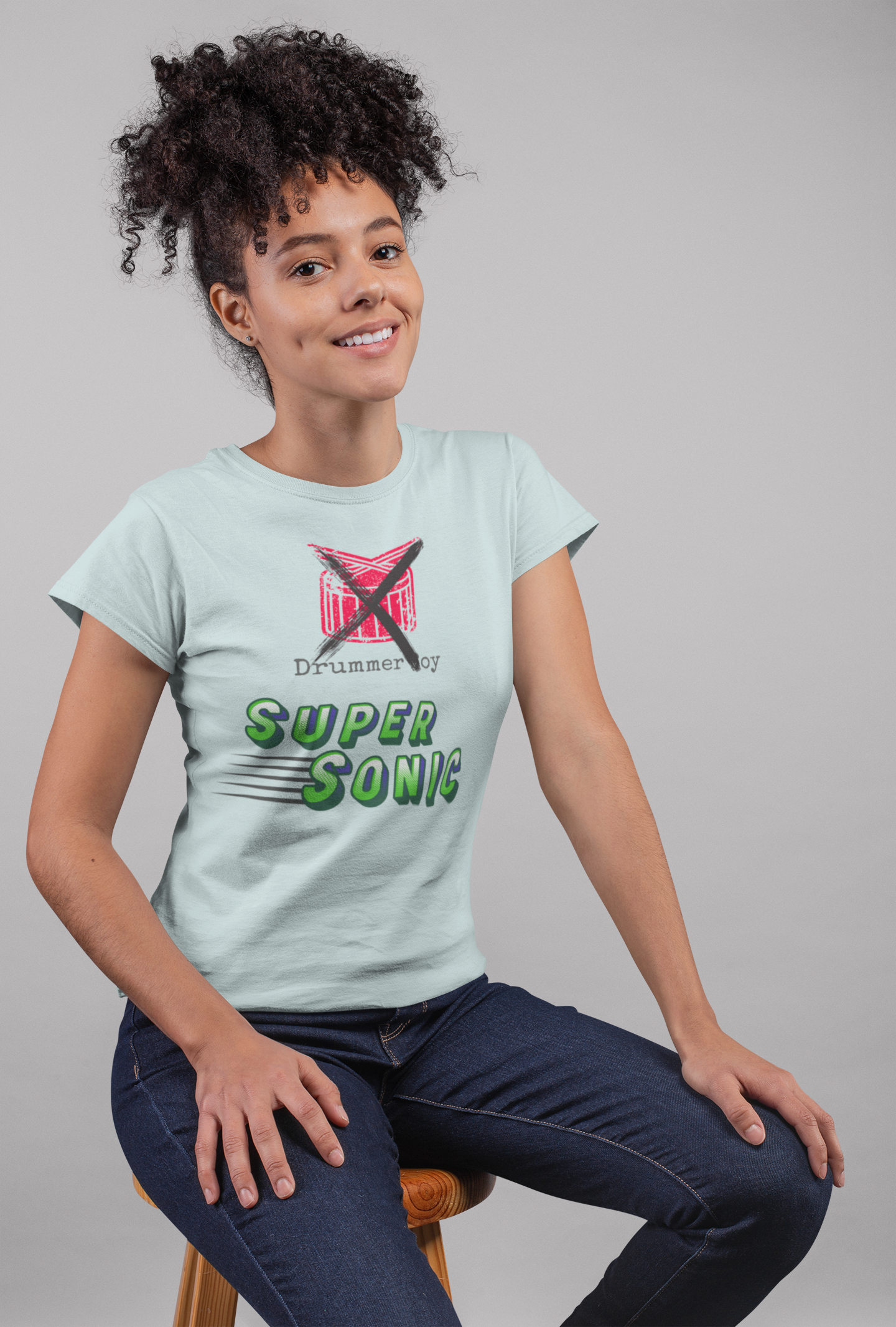 Drummer Boy Super Sonic Unisex Jersey Short Sleeve Tee The Boys