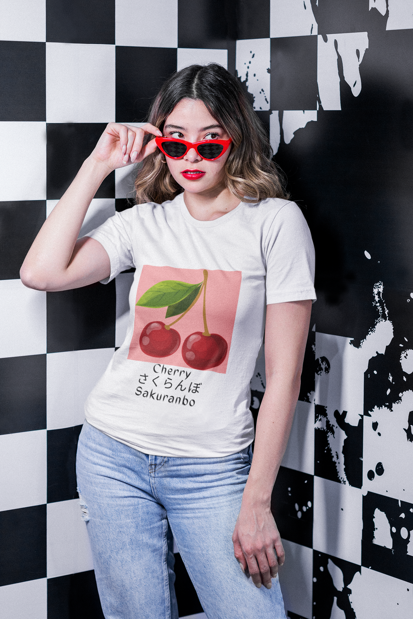 Cherry Sakuranbo Unisex Jersey Short Sleeve Tee
