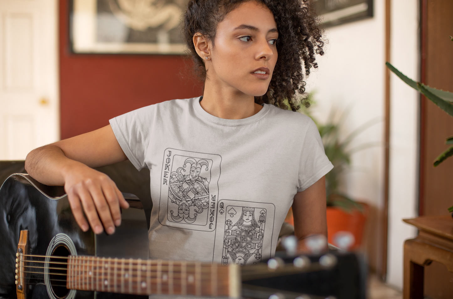 Joker and Queen Unisex Jersey Short Sleeve Tee