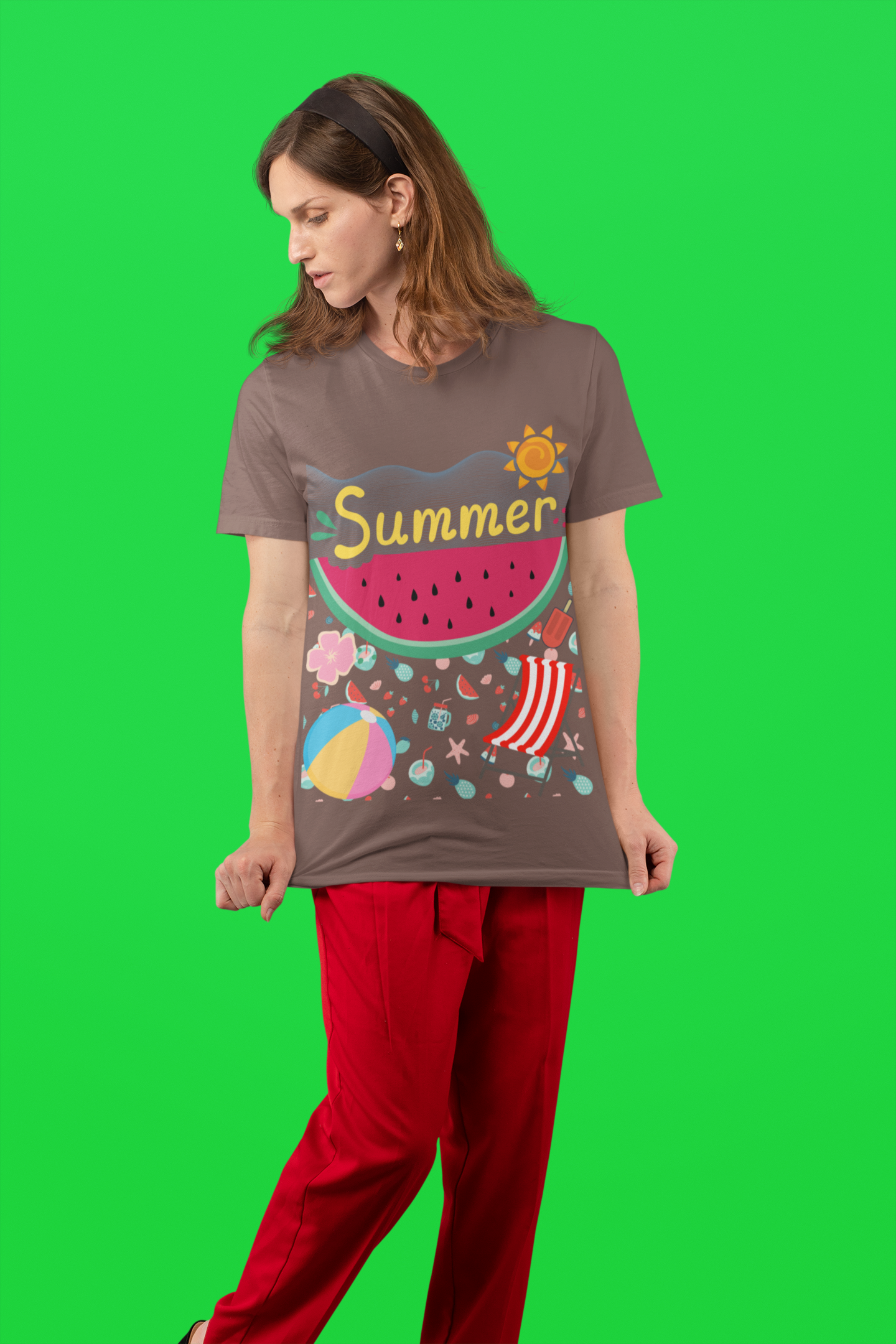 Summer Unisex Jersey Short Sleeve Tee