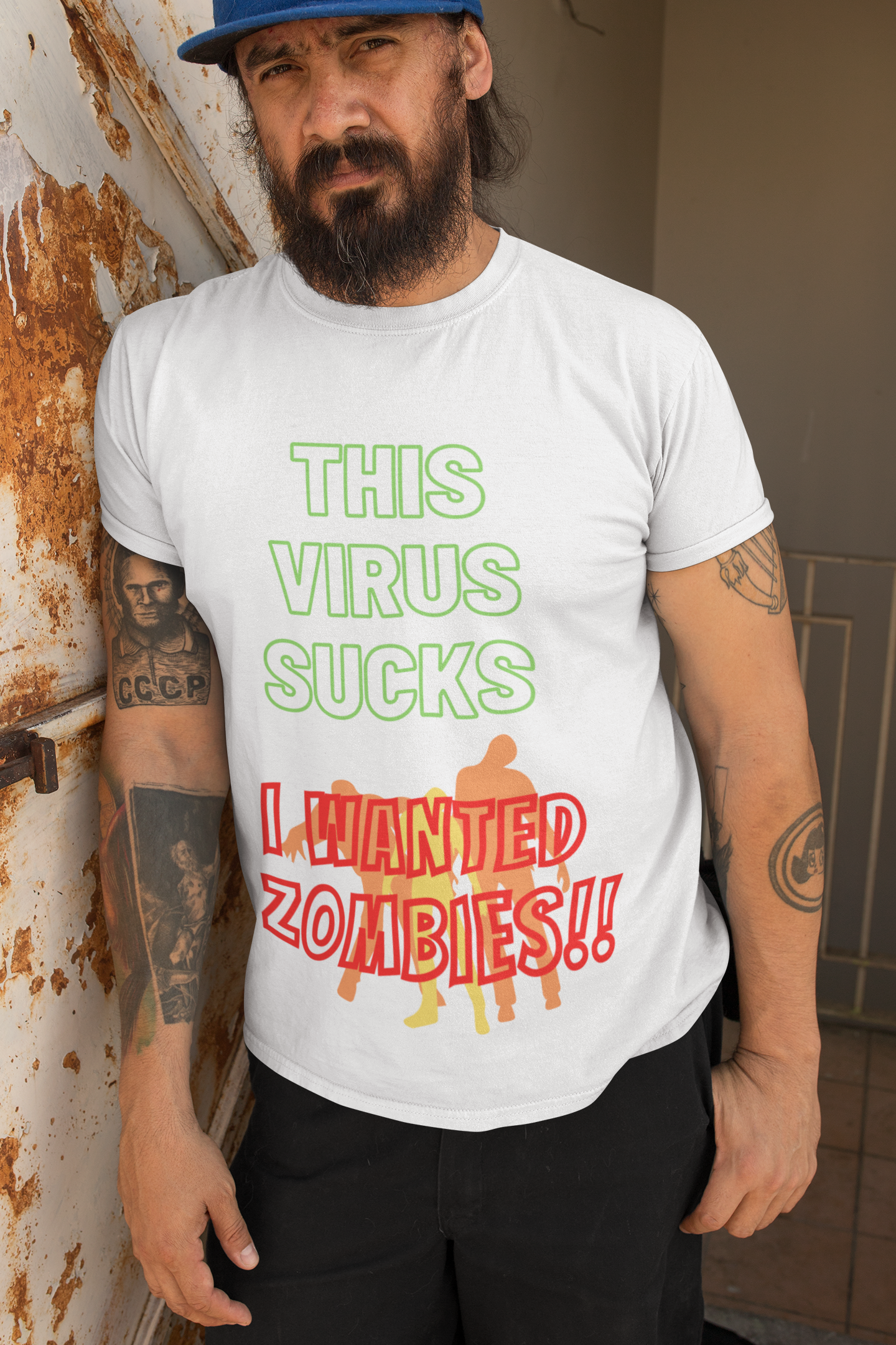 This Virus Sucks I Wanted Zombies Unisex Jersey Short Sleeve Tee