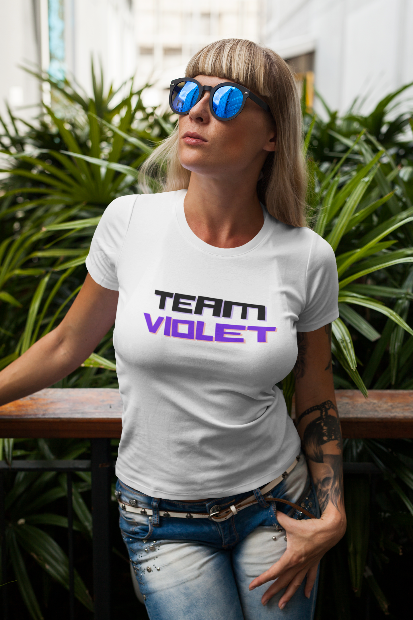 Team Violet Unisex Jersey Short Sleeve Tee