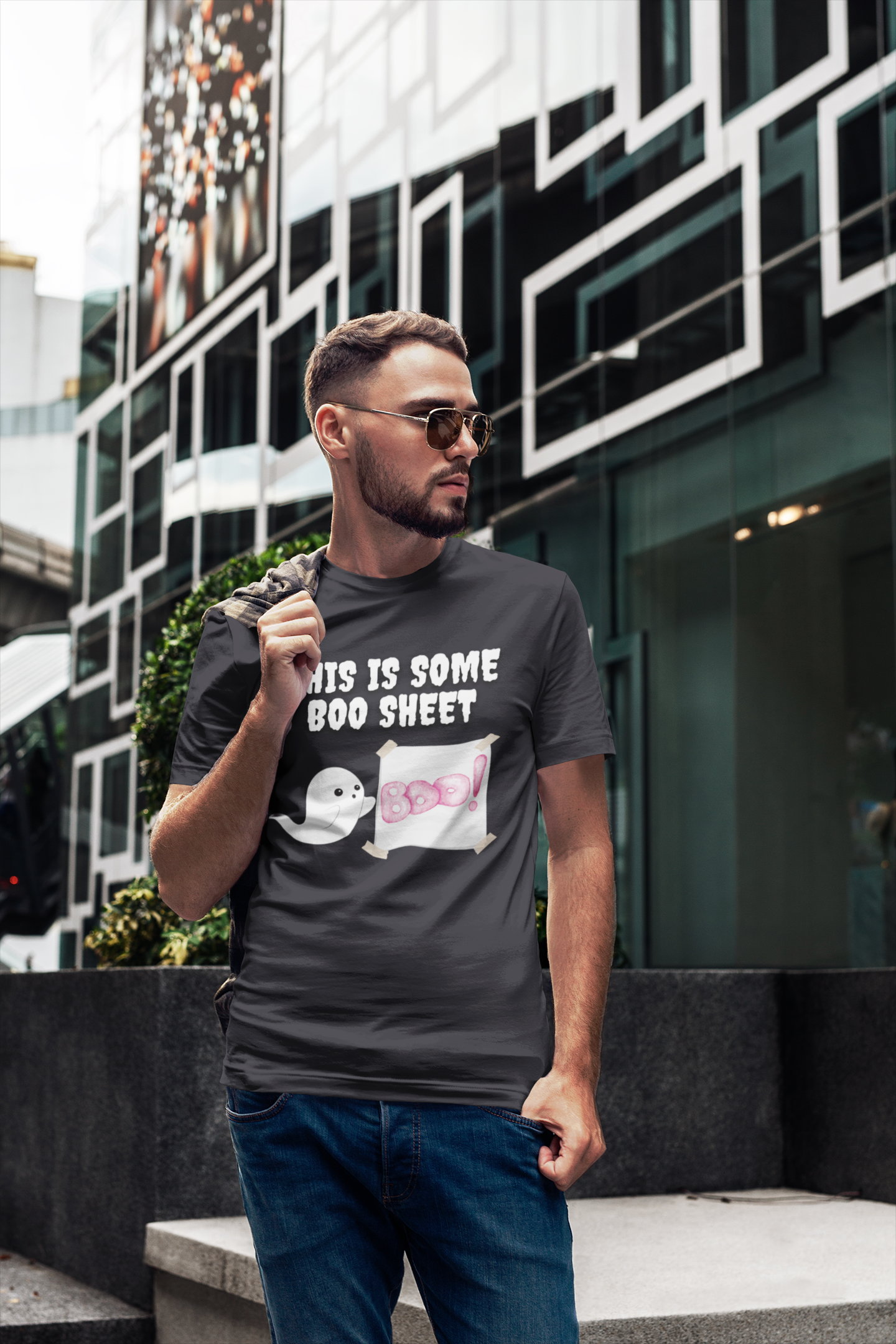 This Is Some Boo Sheet Unisex Jersey Short Sleeve Tee