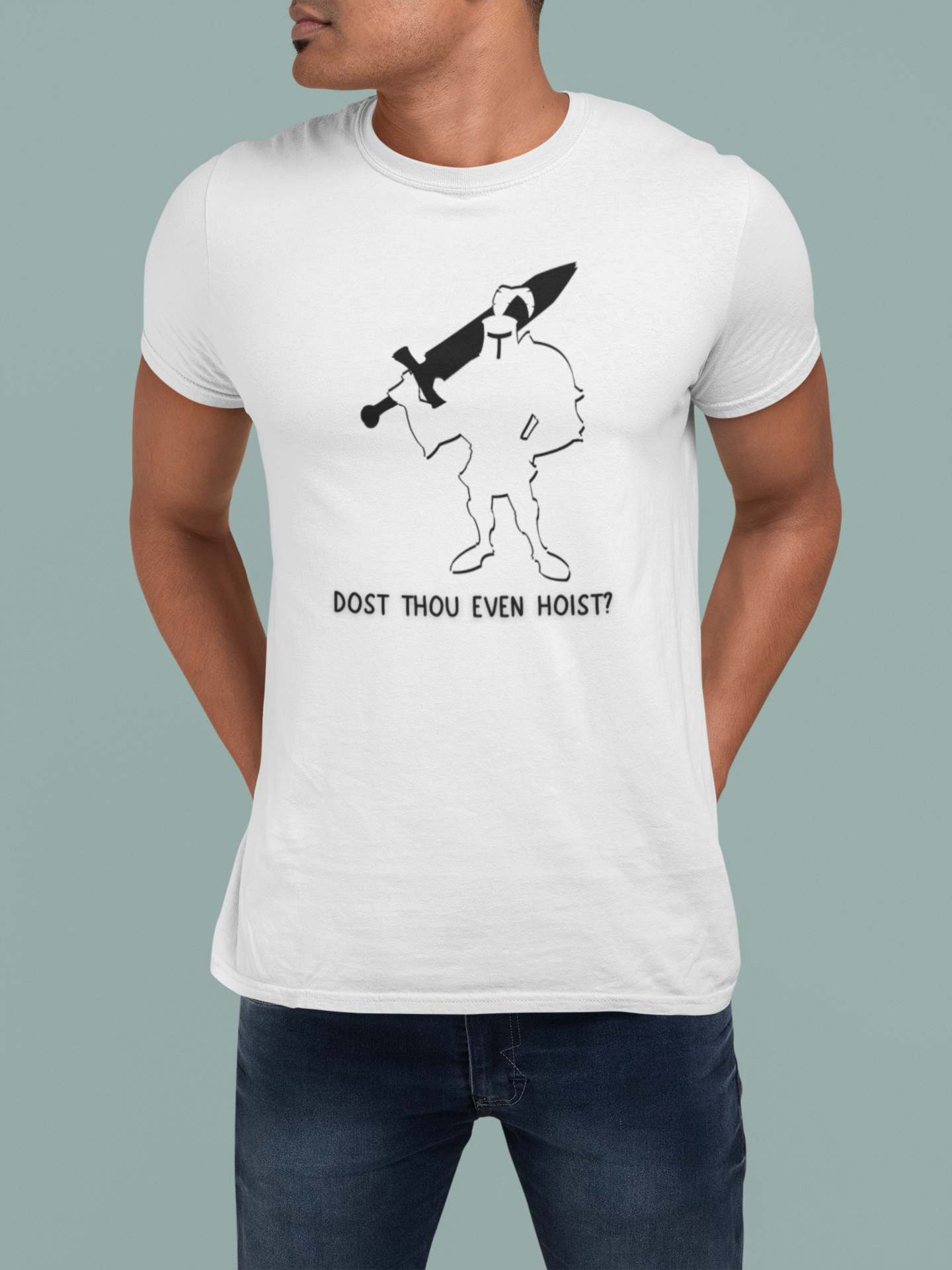 Dost Thou Even Hoist Unisex Jersey Short Sleeve Tee