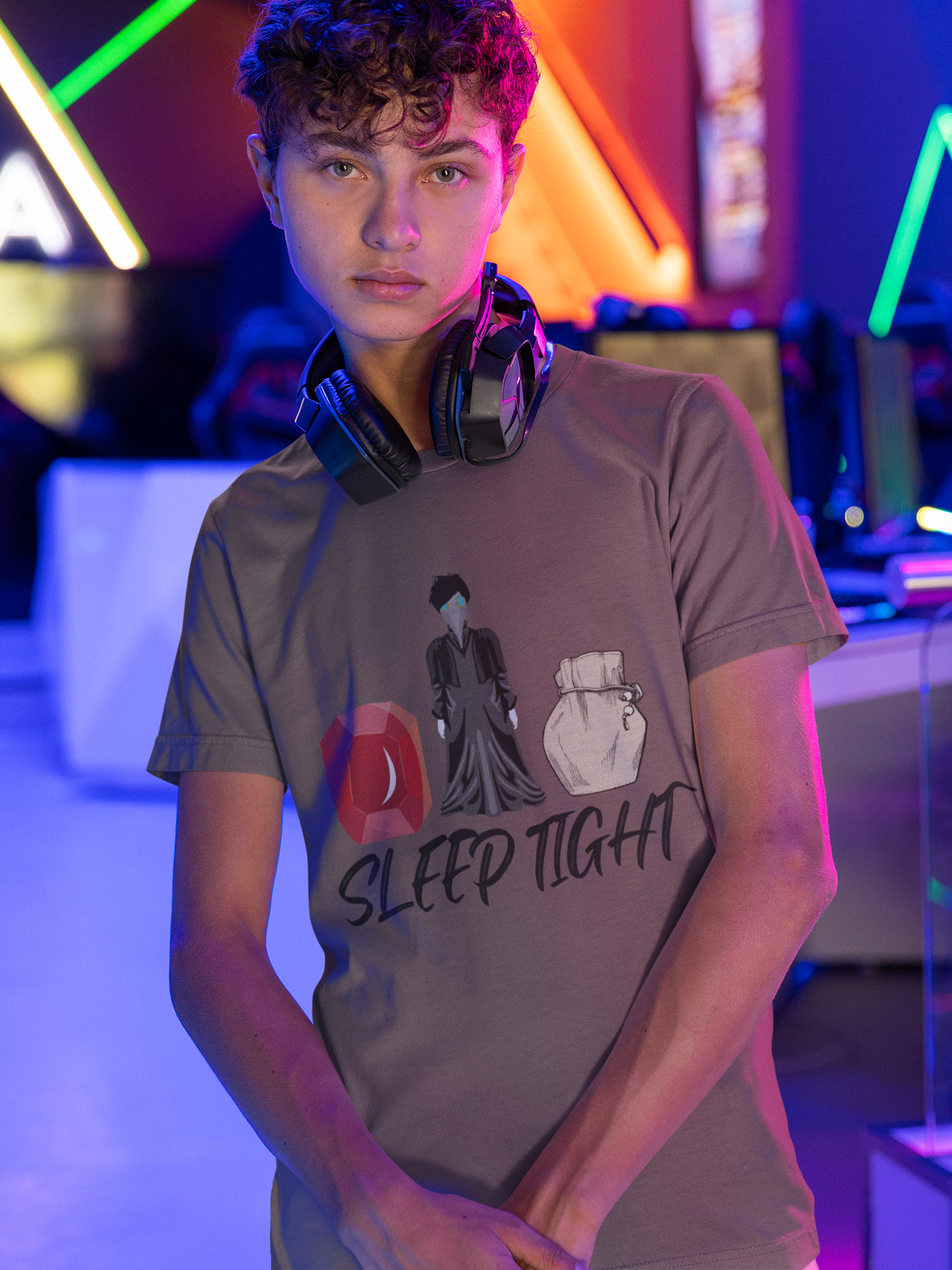 Sandman Sleep Tight Unisex Jersey Short Sleeve Tee