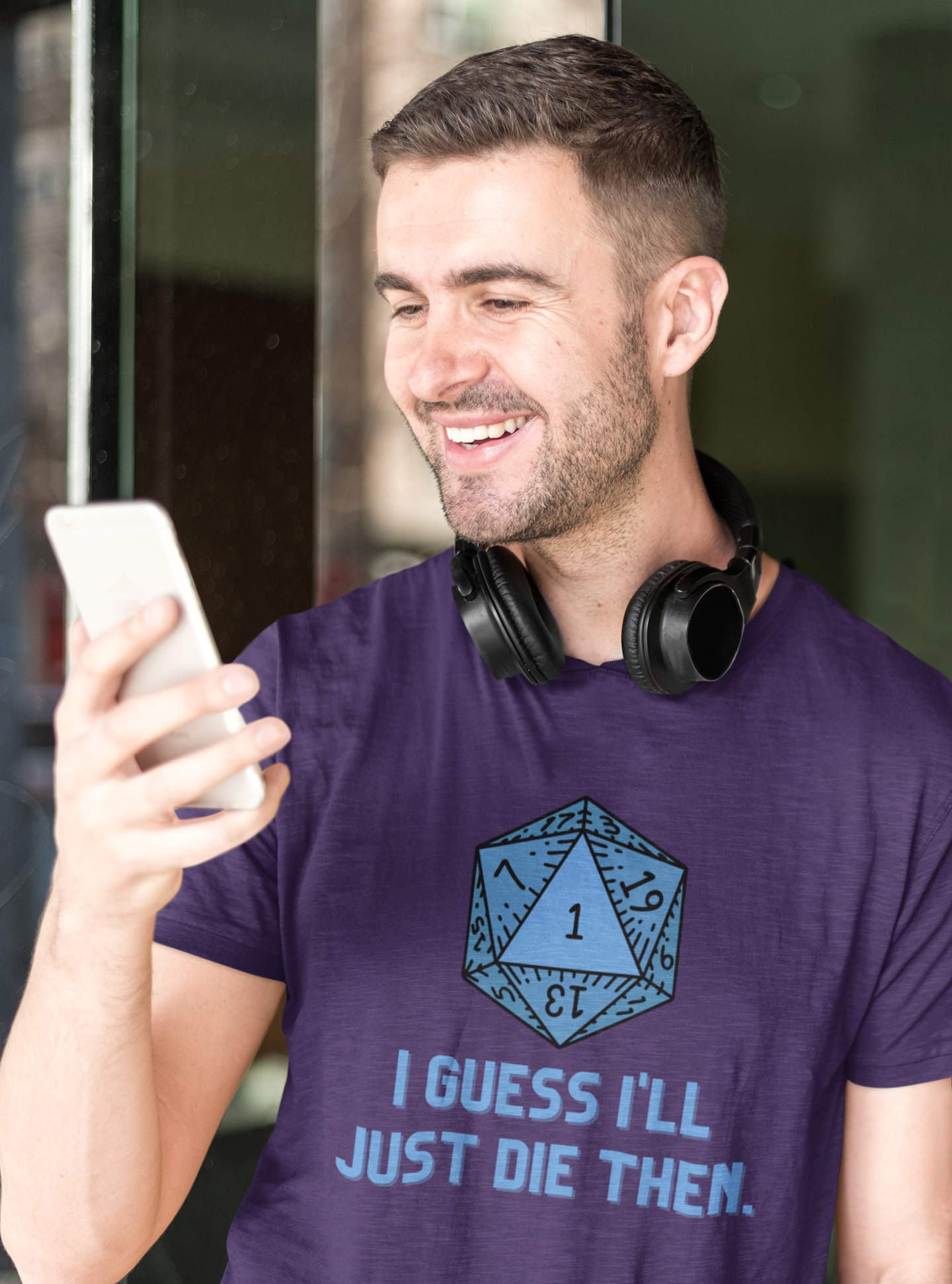 I Guess I'll Just Die Then Unisex Jersey Short Sleeve Tee