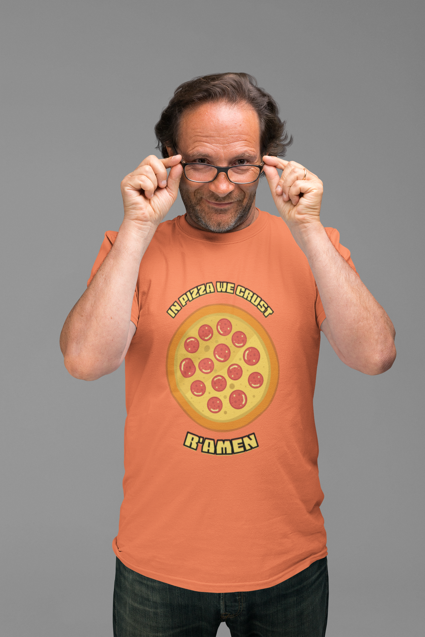 In Pizza We Crust Ramen Unisex Jersey Short Sleeve Tee