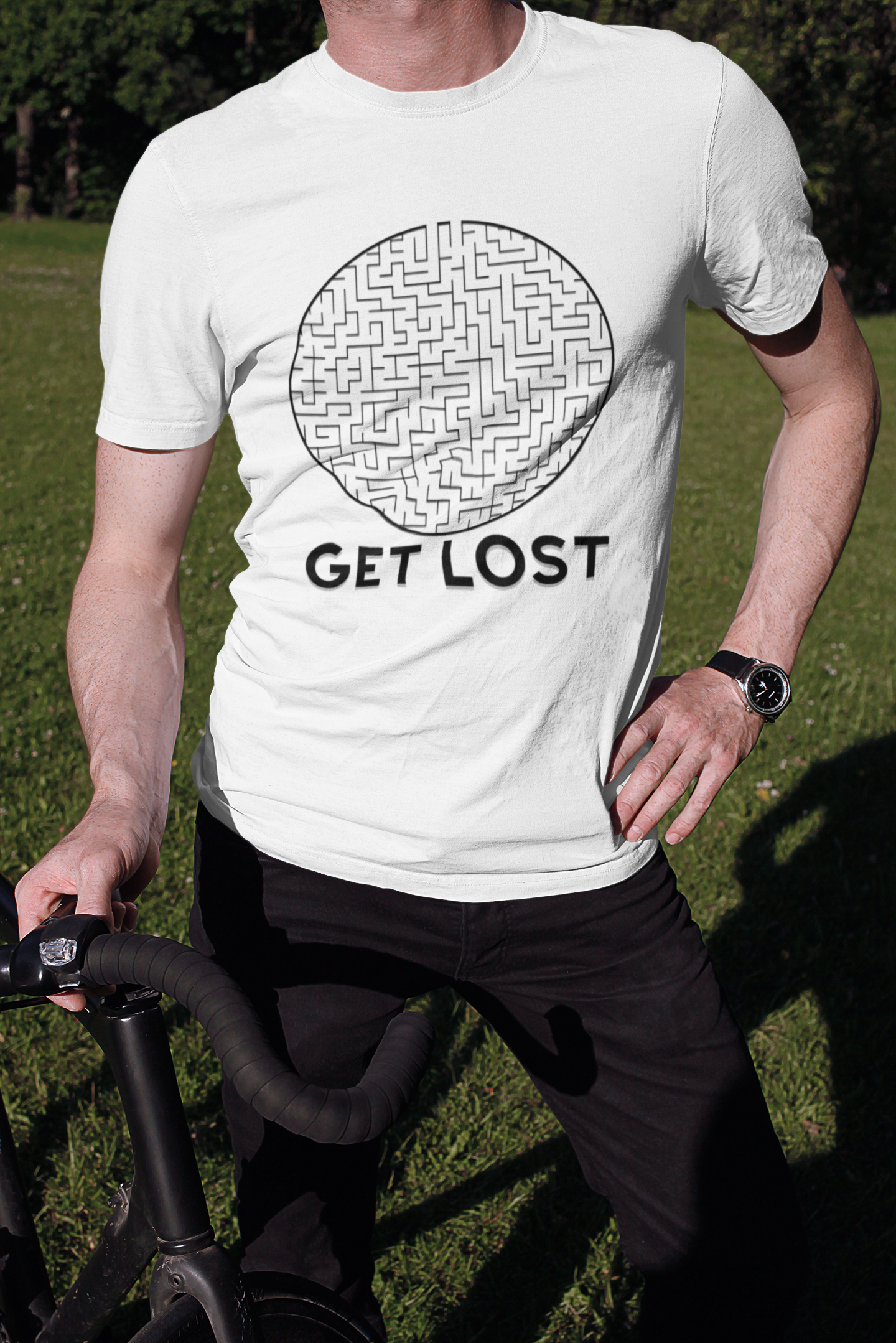 Get Lost Unisex Jersey Short Sleeve Tee