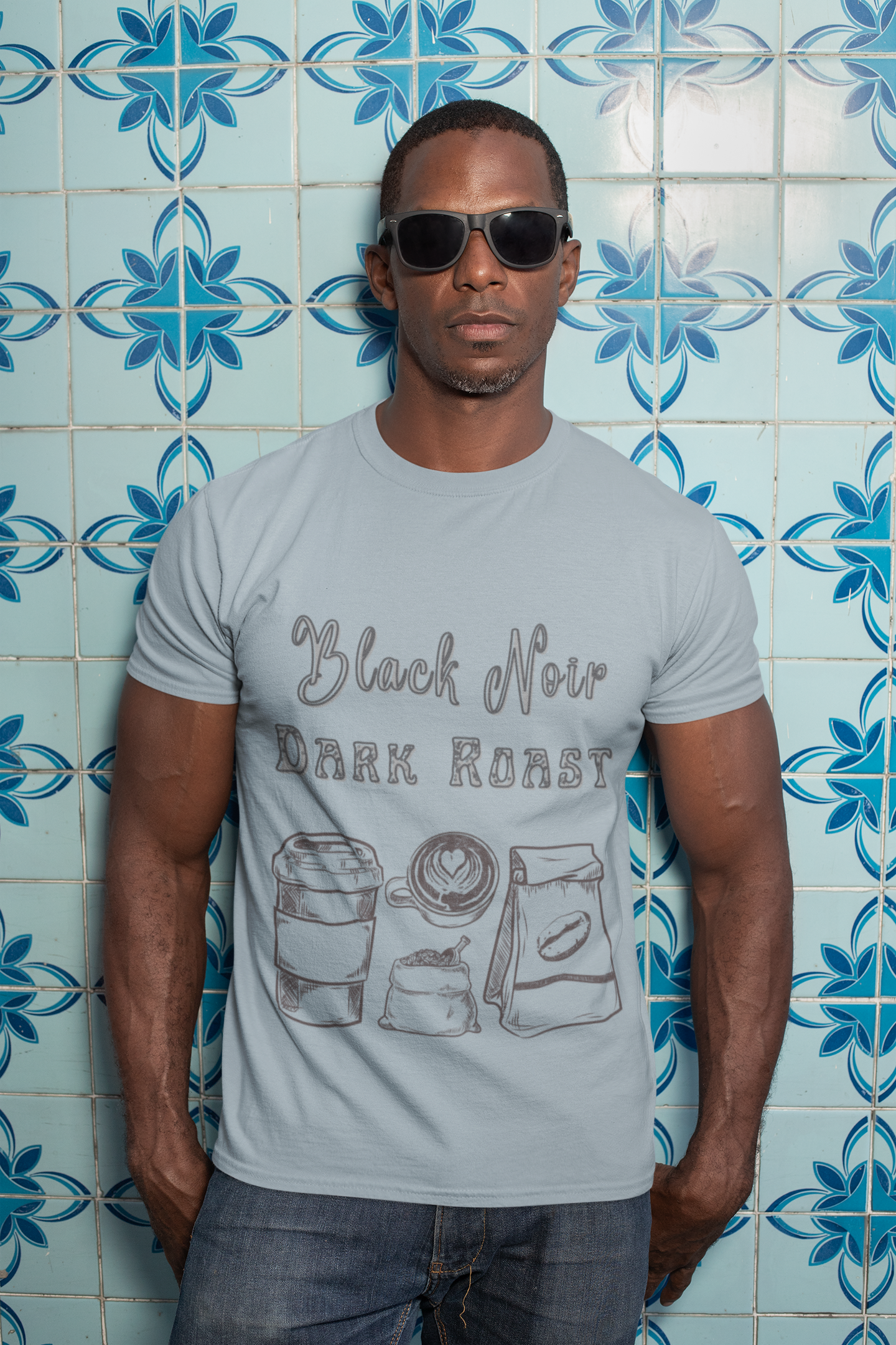 Black Noir Dark Roast Coffee Short Sleeve Tee
