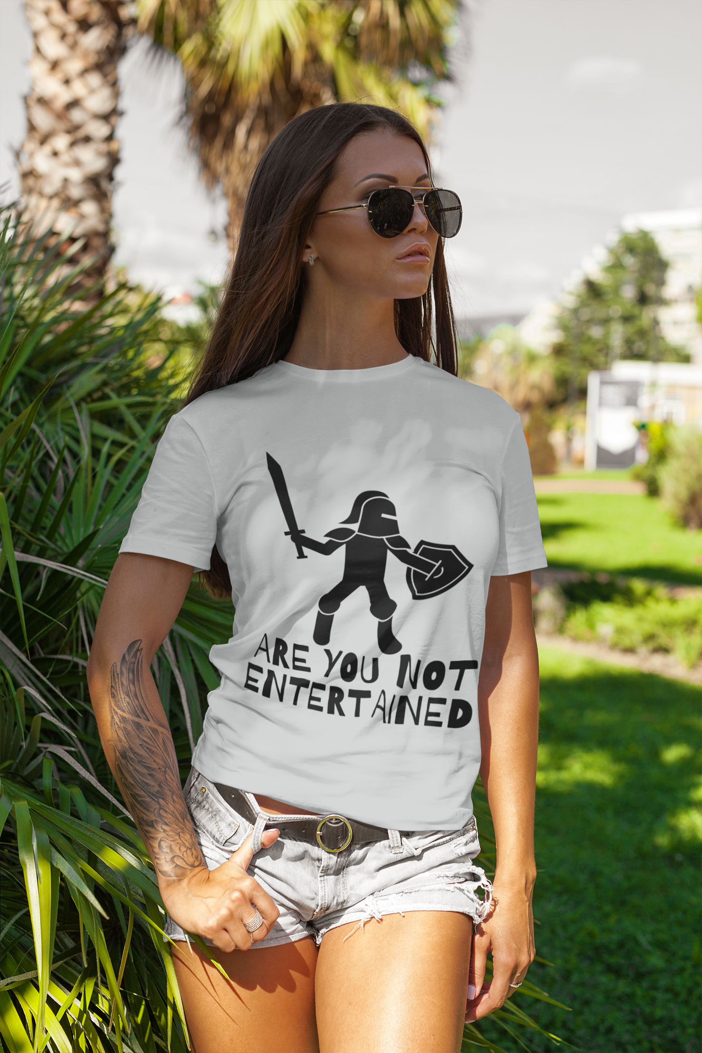 Are You Not Entertained Unisex Jersey Short Sleeve Tee