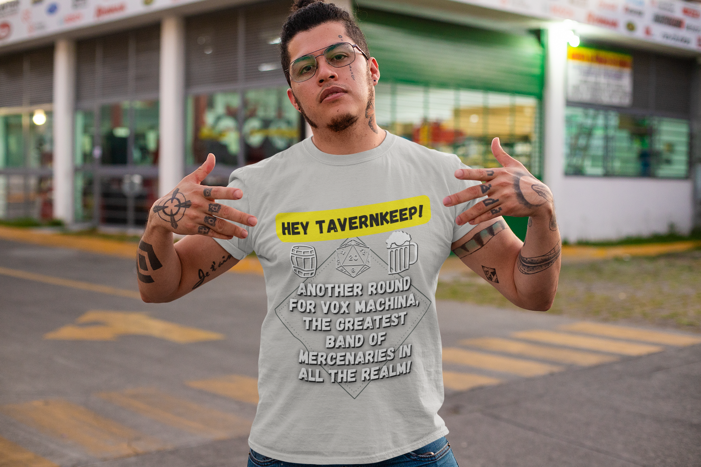 Another Round for the Greatest Band of Mercenaries in All the Realm Unisex Jersey Short Sleeve Tee