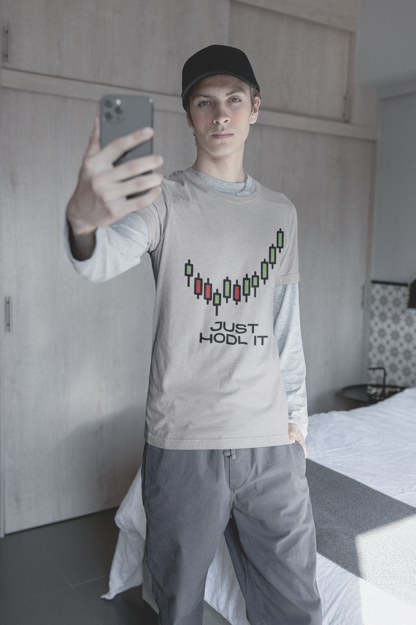 Just HODL It Unisex Jersey Short Sleeve Tee