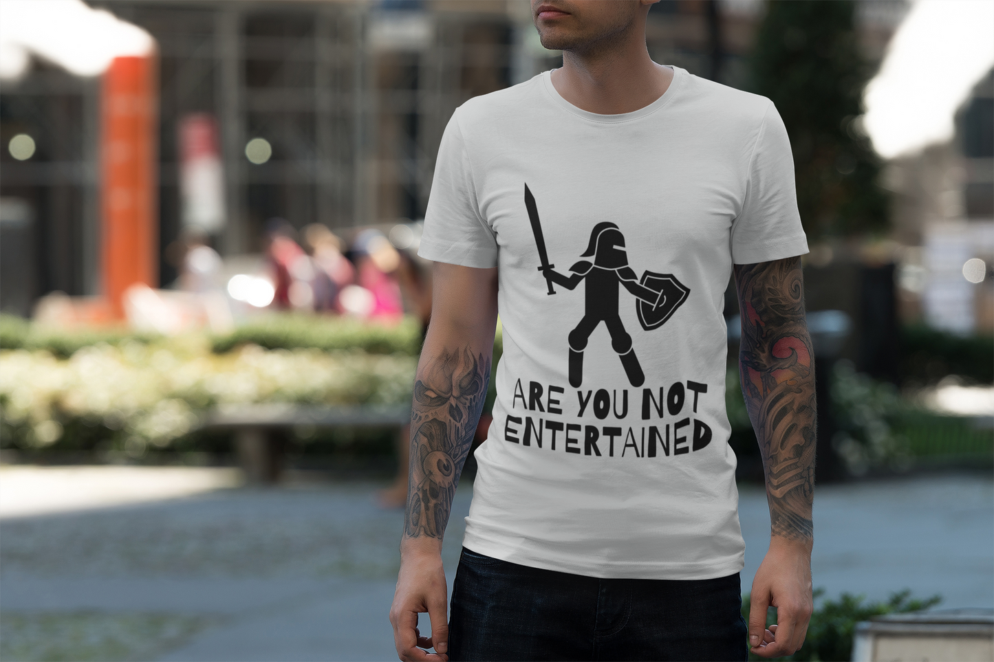 Are You Not Entertained Unisex Jersey Short Sleeve Tee