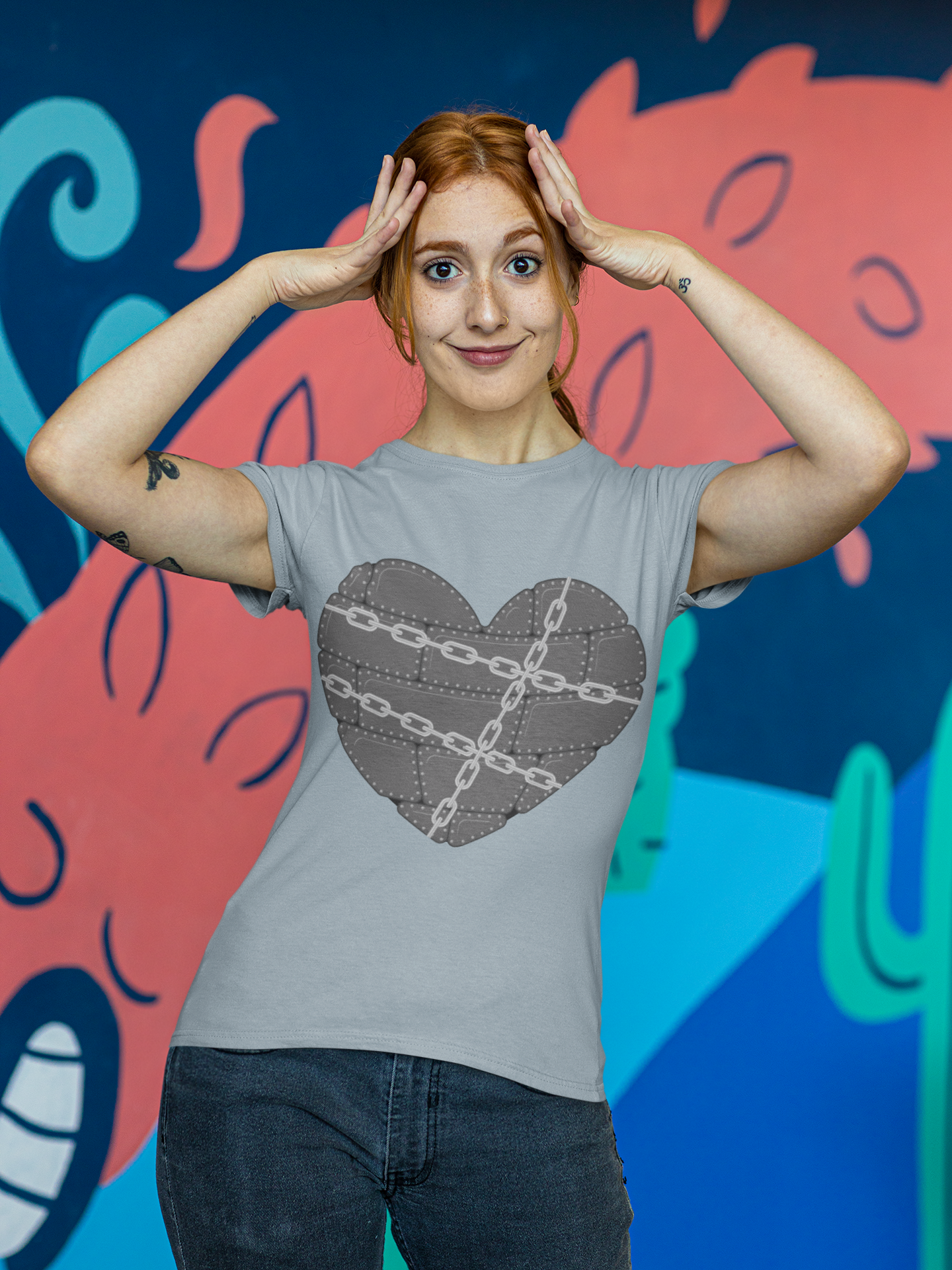 Heart of Steel Unisex Jersey Short Sleeve Tee