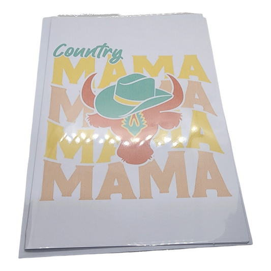 "Country Mama" Greeting Card
