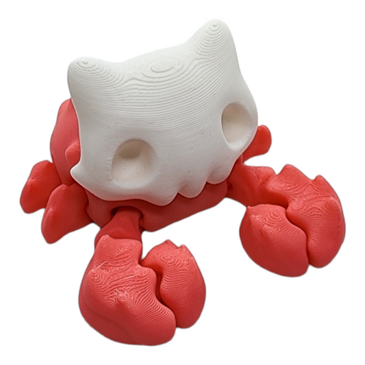 3-D Printed Articulated Skelly Crab