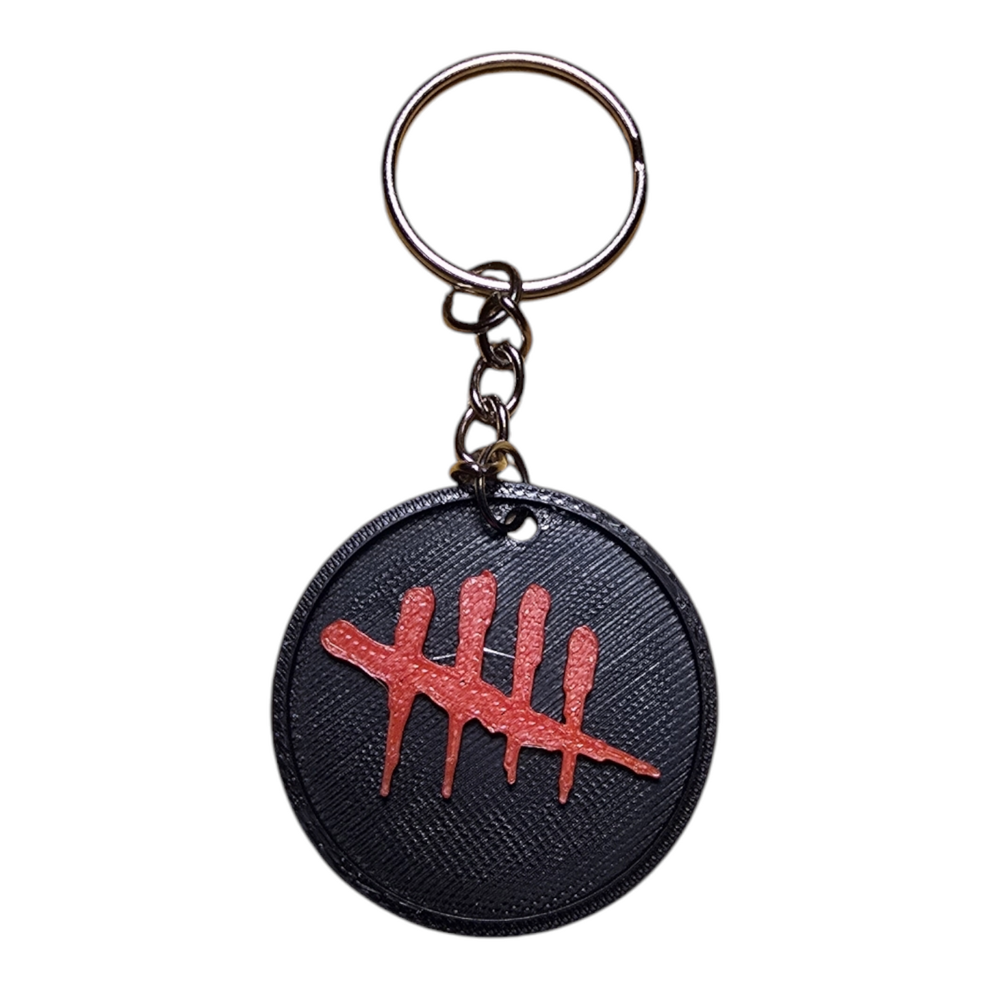 Dead By Daylight Symbol Design 3d Printed Key Chain