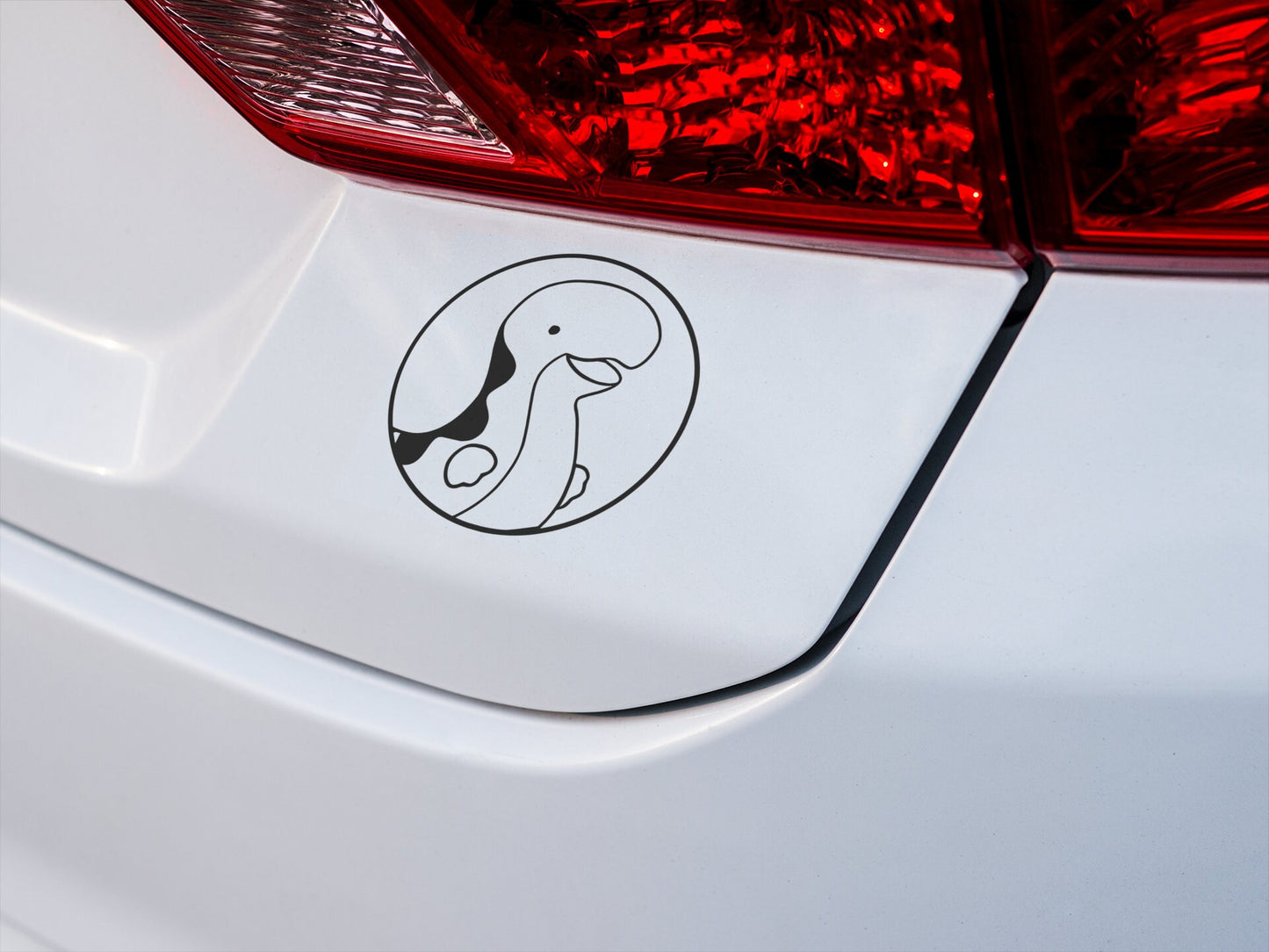 Palworld Dino Logo Vinyl decal for laptop, car, window, mirror, bumper, mug, water bottle, or more!
