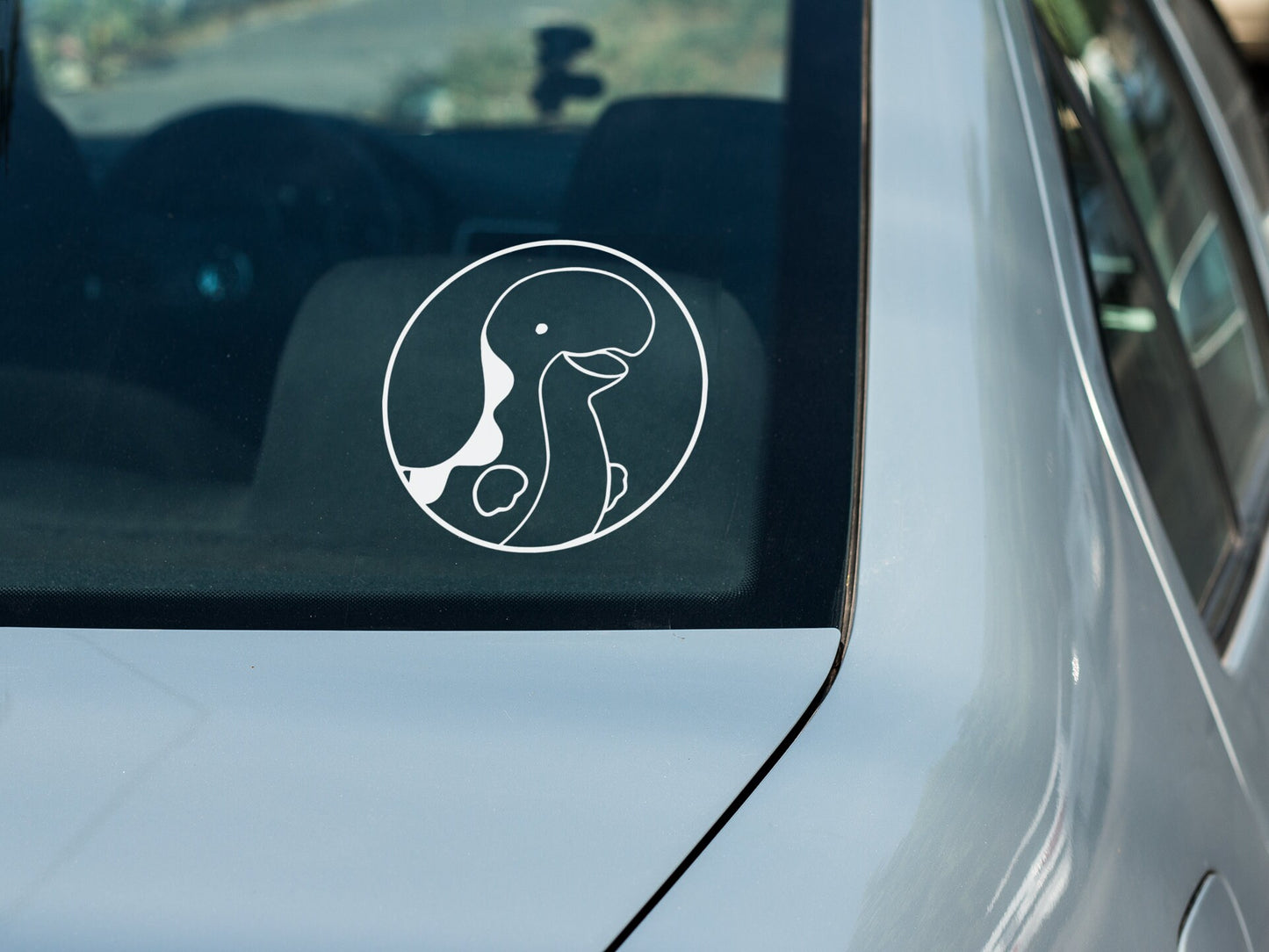 Palworld Dino Logo Vinyl decal for laptop, car, window, mirror, bumper, mug, water bottle, or more!