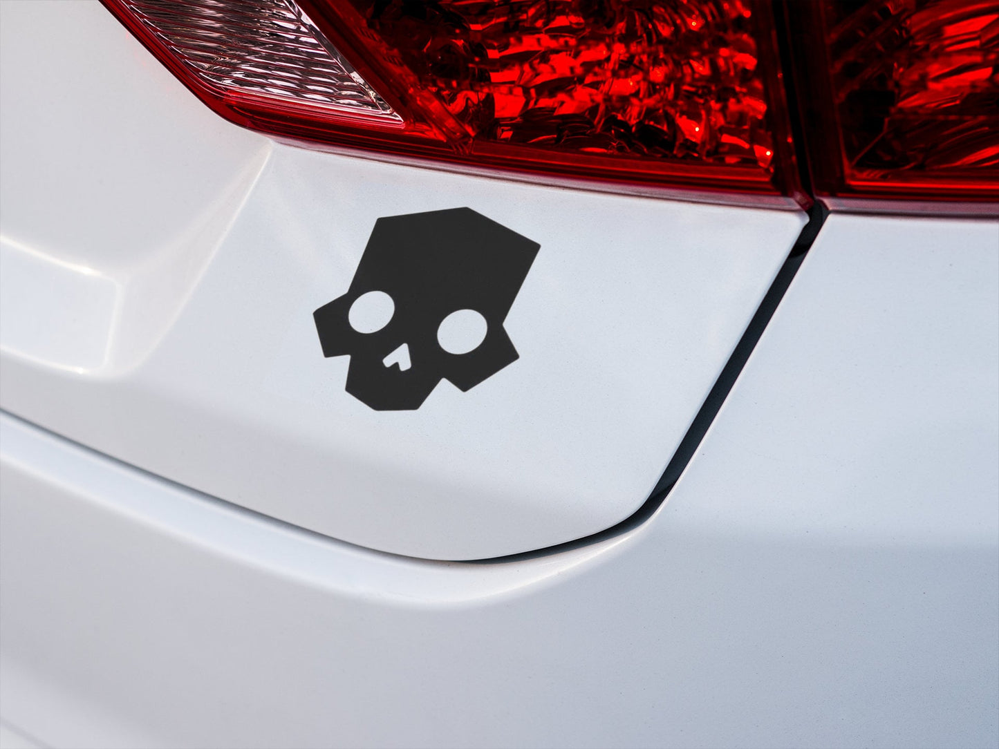 Skull Vinyl decal for laptop, car, window, mirror, bumper, mug, water bottle, or more!