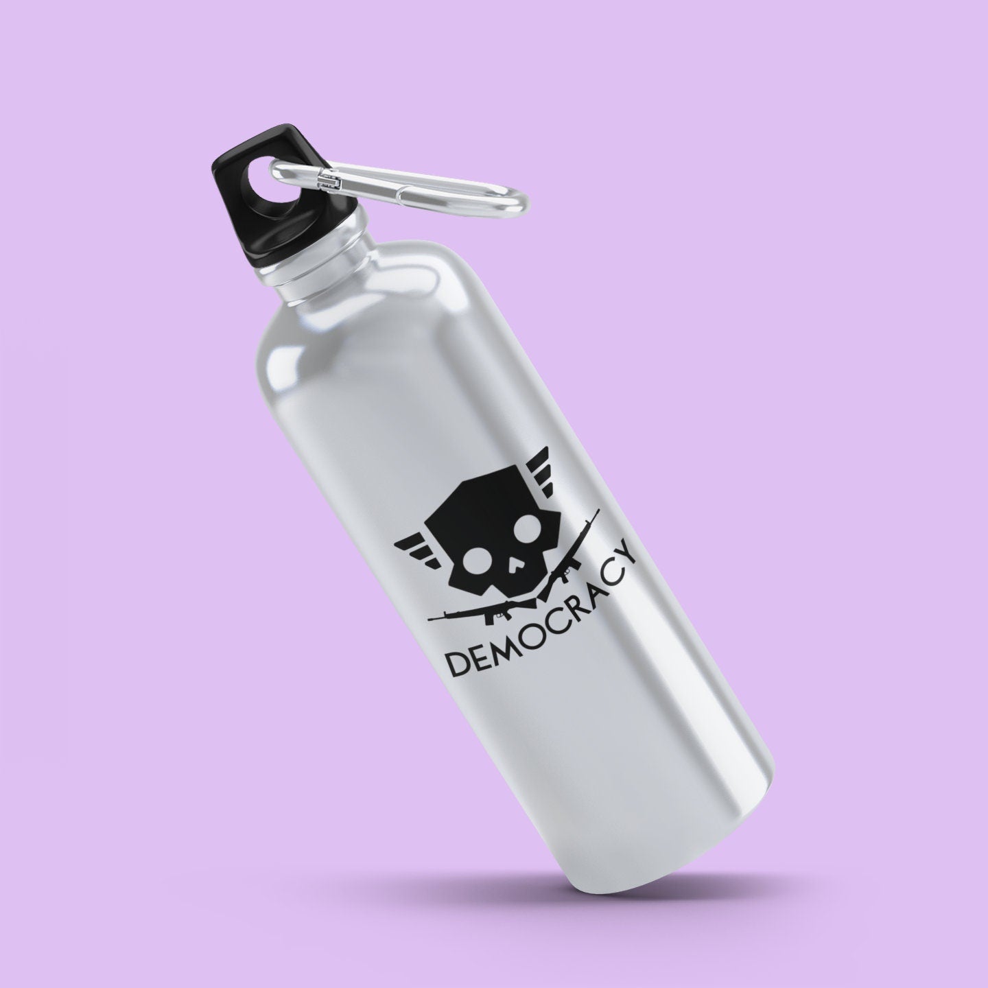 Helldivers 2 Democracy Skull Vinyl decal for laptop, car, window, mirror, bumper, mug, water bottle, or more!