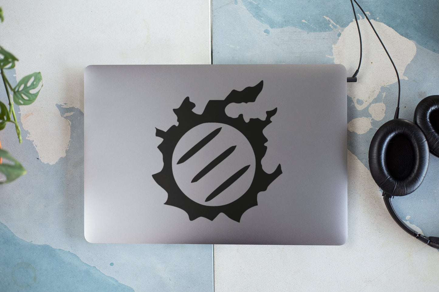 FFXIV Monk Meteor Job Icon Vinyl decal for laptop, car, window, mirror, bumper, mug, water bottle, or more!  FF14 Final Fantasy 14