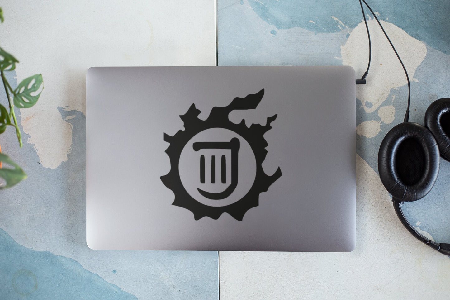 FFXIV Bard Meteor Job Icon Vinyl decal for laptop, car, window, mirror, bumper, mug, water bottle, or more!  FF14 Final Fantasy 14