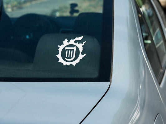 FFXIV Bard Meteor Job Icon Vinyl decal for laptop, car, window, mirror, bumper, mug, water bottle, or more!  FF14 Final Fantasy 14