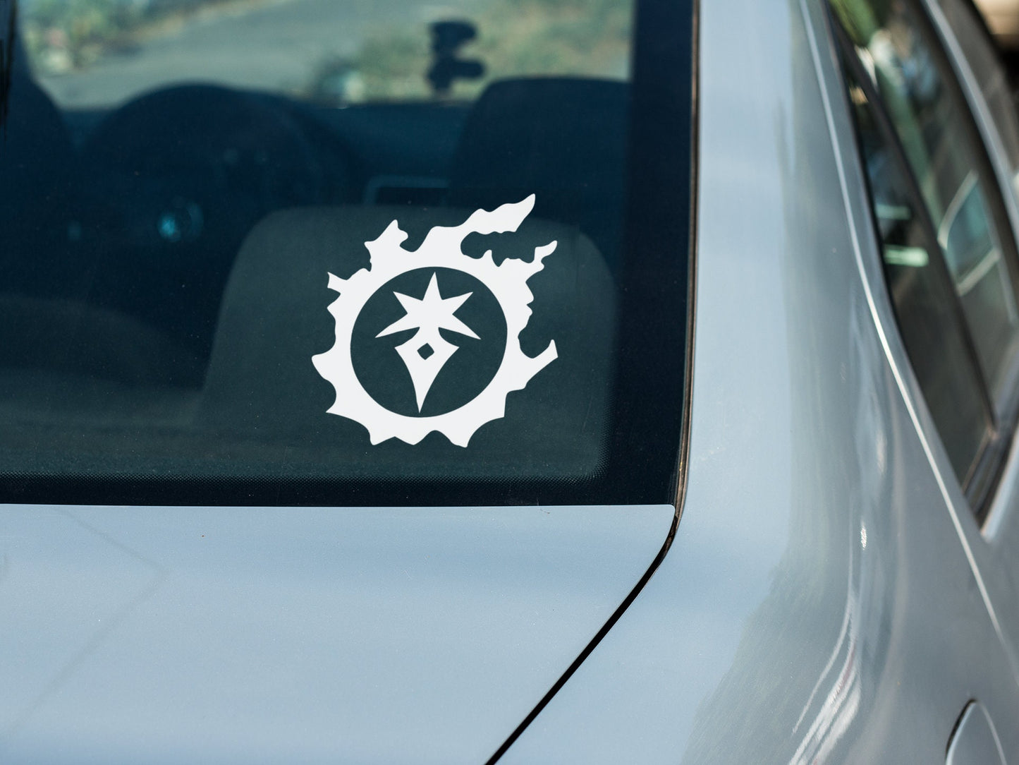 FFXIV Dark Knight Meteor Job Icon Vinyl decal for laptop, car, window, mirror, bumper, mug, water bottle, or more!  FF14 Final Fantasy 14