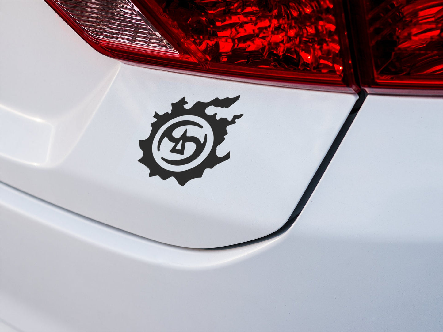 FFXIV Samurai Meteor Job Icon Vinyl decal for laptop, car, window, mirror, bumper, mug, water bottle, or more!  FF14 Final Fantasy 14