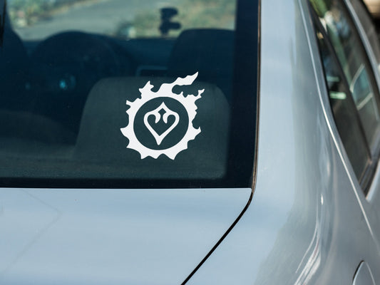 FFXIV Dancer Meteor Job Icon Vinyl decal for laptop, car, window, mirror, bumper, mug, water bottle, or more!  FF14 Final Fantasy 14