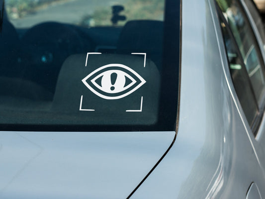 Content Warning Vinyl decal for laptop, car, window, mirror, bumper, mug, water bottle, or more!