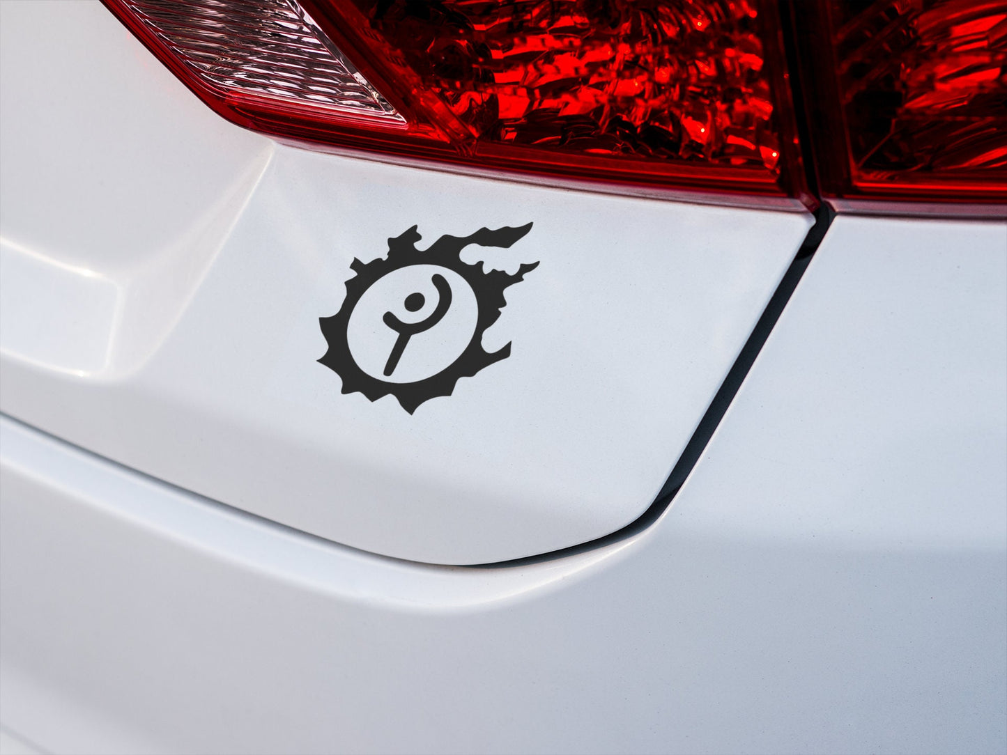 FFXIV White Mage Meteor Job Icon Vinyl decal for laptop, car, window, mirror, bumper, mug, water bottle, or more! FF14 Final Fantasy 14