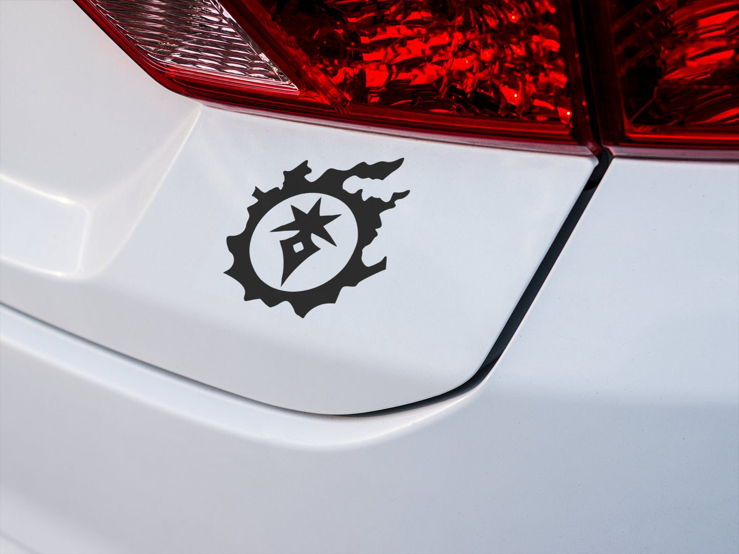 FFXIV Dark Knight Meteor Job Icon Vinyl decal for laptop, car, window, mirror, bumper, mug, water bottle, or more!  FF14 Final Fantasy 14