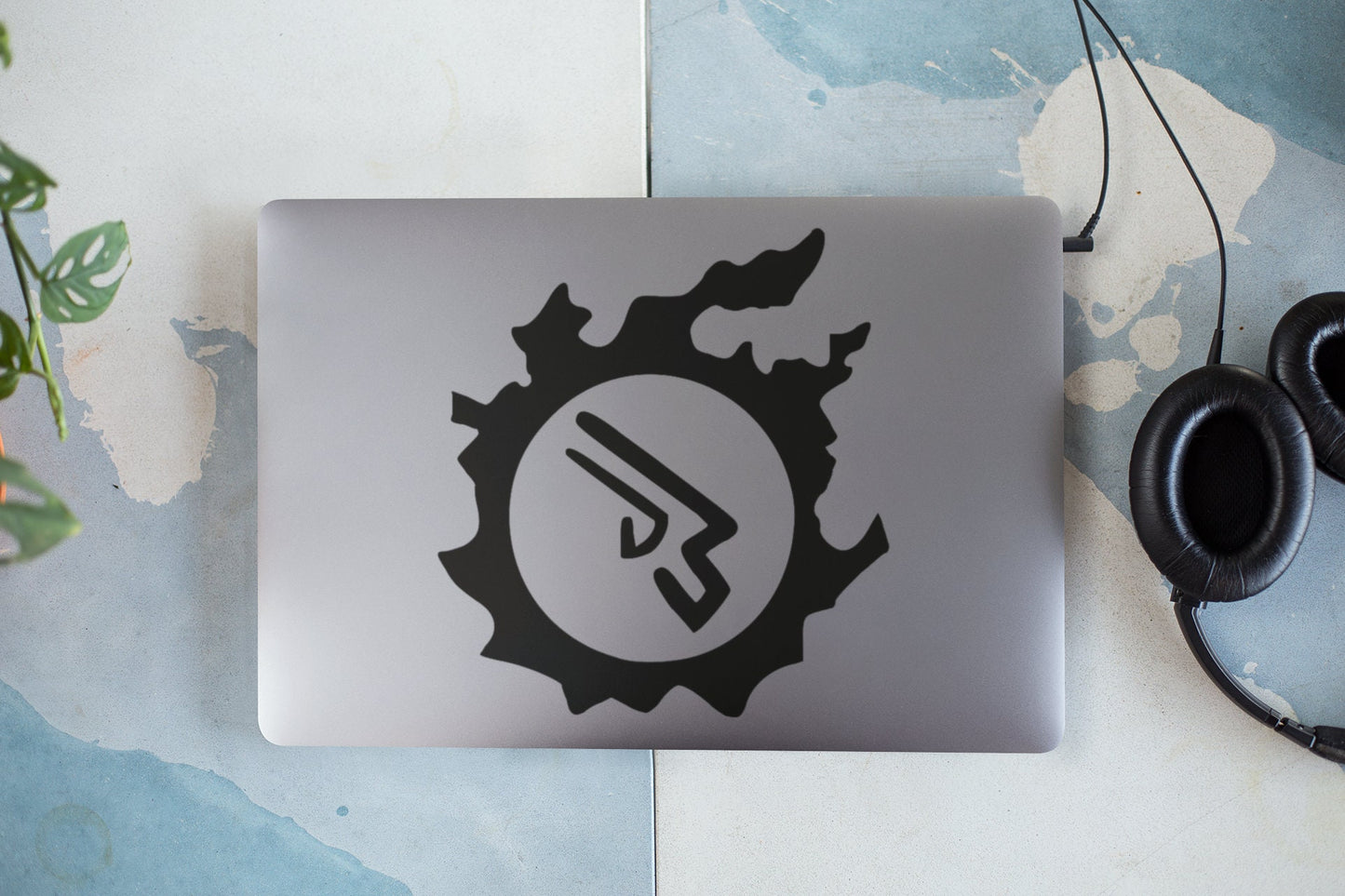 FFXIV Machinist Meteor Job Icon Vinyl decal for laptop, car, window, mirror, bumper, mug, water bottle, or more!  FF14 Final Fantasy 14