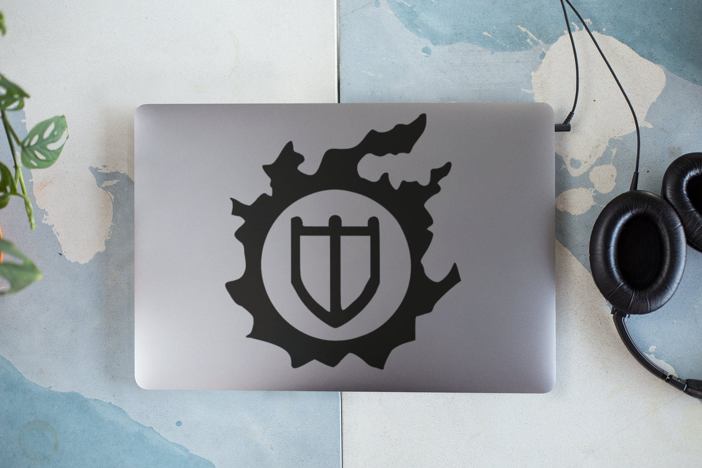 FFXIV Paladin Meteor Job Icon Vinyl decal for laptop, car, window, mirror, bumper, mug, water bottle, or more!  FF14 Final Fantasy 14