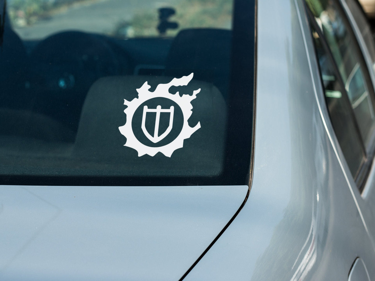 FFXIV Paladin Meteor Job Icon Vinyl decal for laptop, car, window, mirror, bumper, mug, water bottle, or more!  FF14 Final Fantasy 14