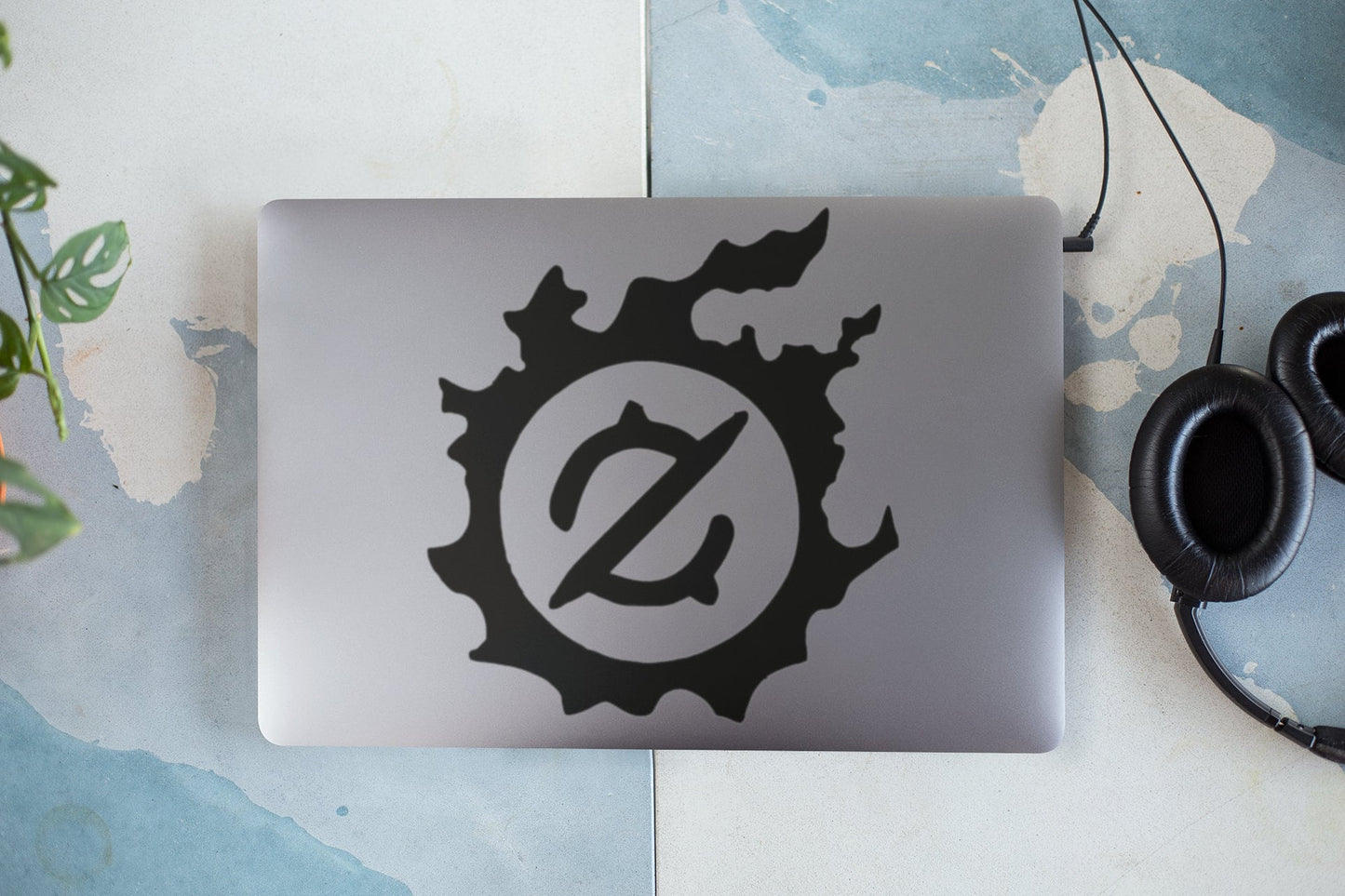 FFXIV Gunbreaker Meteor Job Icon Vinyl decal for laptop, car, window, mirror, bumper, mug, water bottle, or more! FF14 Final Fantasy 14