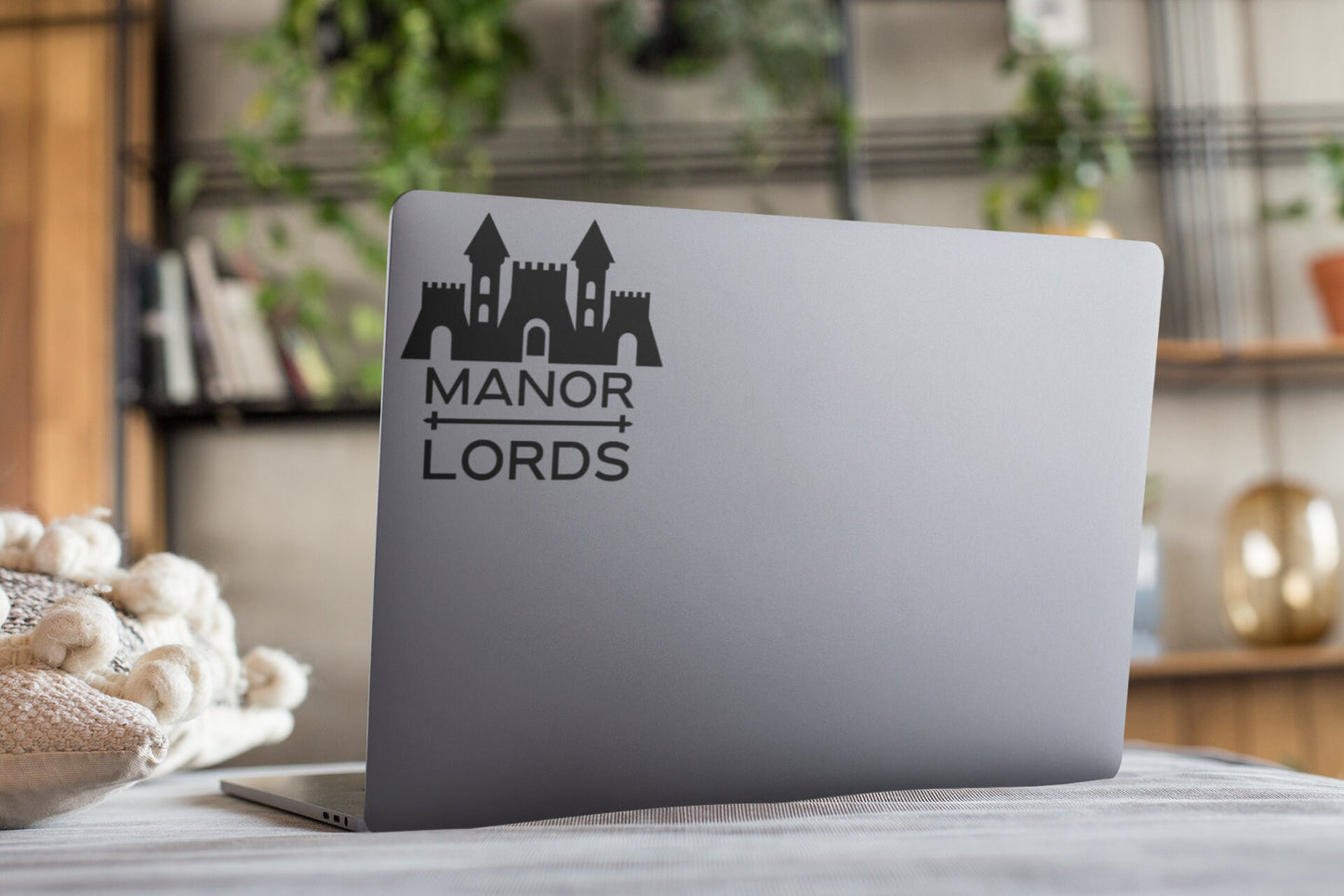 Manor Lords Vinyl decal for laptop, car, window, mirror, bumper, mug, water bottle, or more!