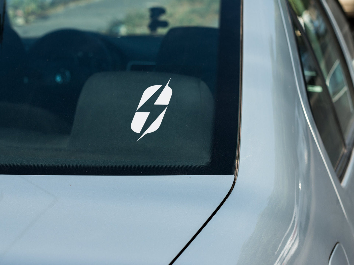 Fallout Lightning decal for laptop, car, window, mirror, bumper, mug, water bottle, or more!